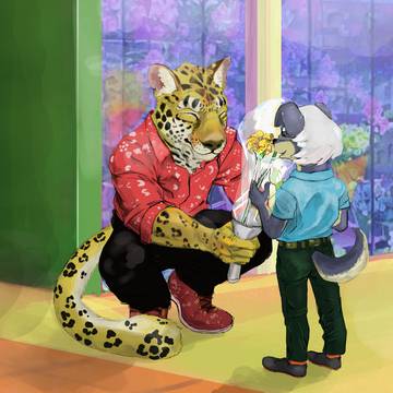 花屋のジンさん