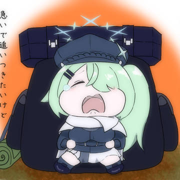 疲れちゃって動けない槌永ヒヨリ