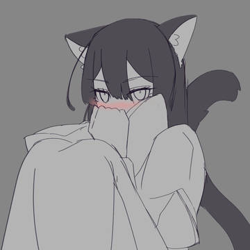 猫耳付き