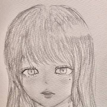 顔上手く描けない😭