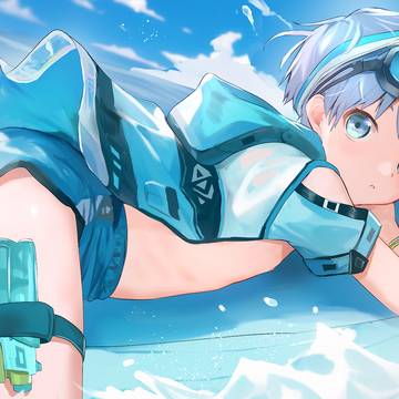 水着少年
