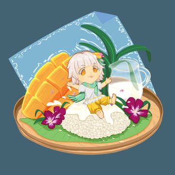 Design : Mango Sticky Rice🥭