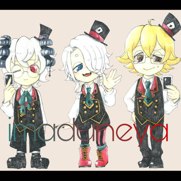 4人展キャルジュエ・グッズ用デフォルメ