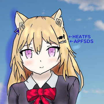 試作猫耳ちゃん