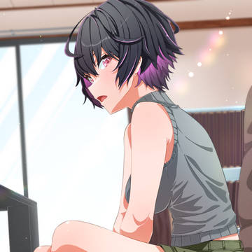 「私じゃなくてテレビ見てくんない…？」