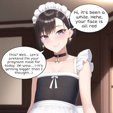 Pregnant crossdresser