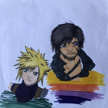 Cloud Strife & Clive Rosfield