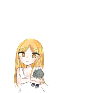 少女 厚塗り練習