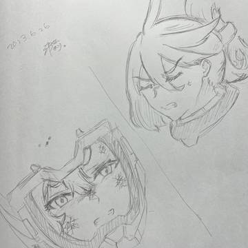 水星の魔女の落書き