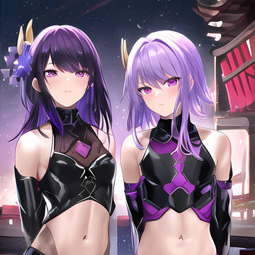 Femboy Raiden Shogun + Extra