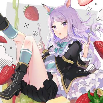 季節のスイーツとマックイーン①
