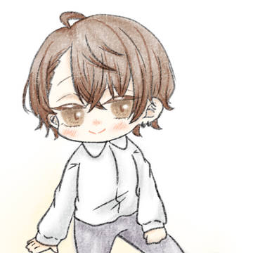 社長。デフォルメ。