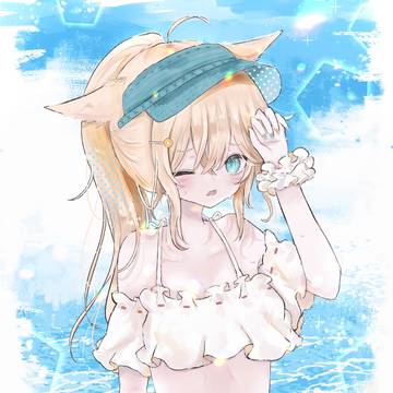 ☀️🌻夏のミコッテ🍉🏖️
