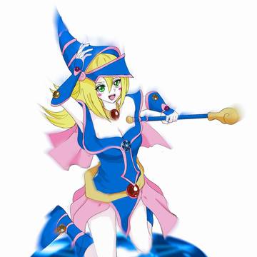 遊戯王 ブラック・マジシャン・ガール ファンアート