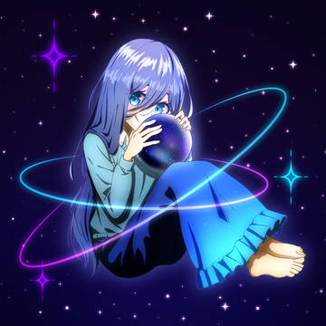 星に浮かぶ少女