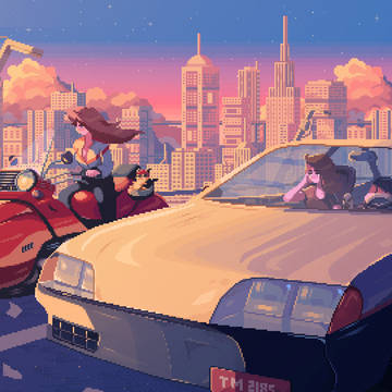 Evening ride