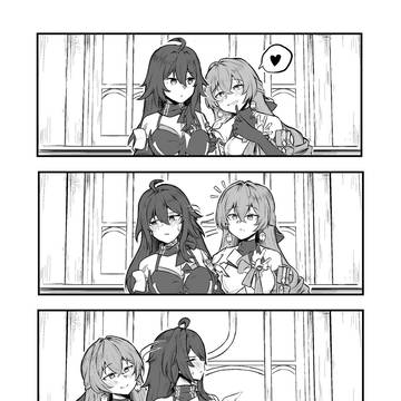 照れているバーブチカ (Blushing Babochka)