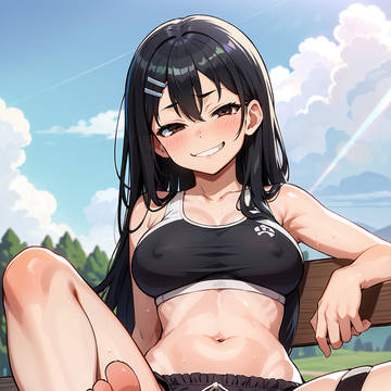 Nagatoro after jogging