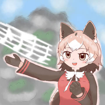 ニューギニアハイランドワイルドドッグちゃん