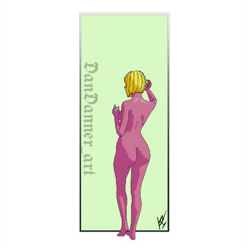 Pink Pixelart Girl