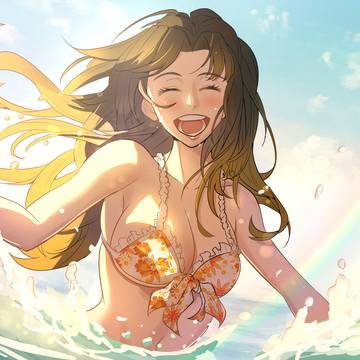Summer time swim