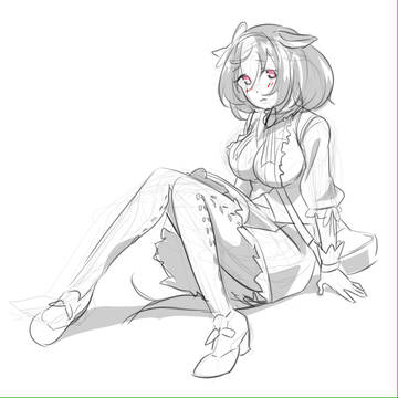 ドトウちゃん(らくがき)