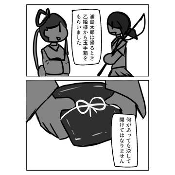浦島太郎 帰る