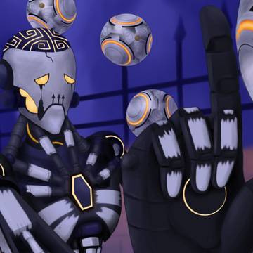 Spooky Robot Uncle