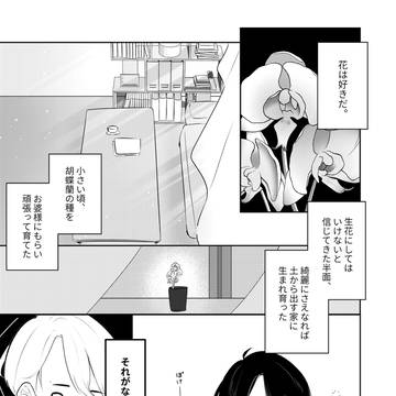 【創作BL】ハチとコチョウラン