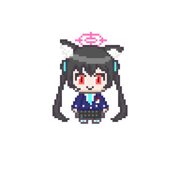黒見セリカ　ドット絵