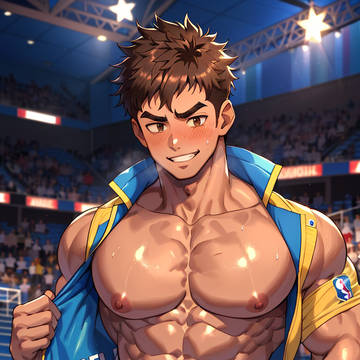 ムチムチ雄っぱいダンサー