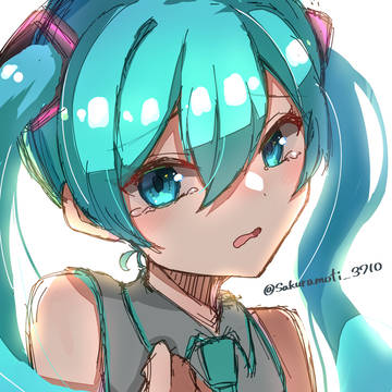 泣き顔ミクちゃん