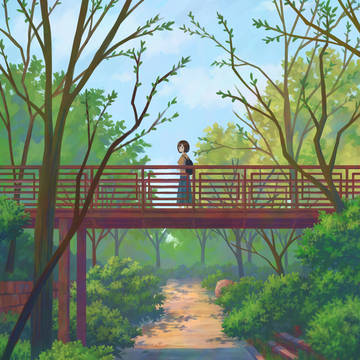 散歩道
