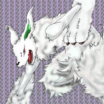 大学生の時に描いた、脳内で飼ってたうさぎのキャラクター