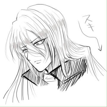 ジンくん落書き
