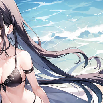 海辺の女の子20230702