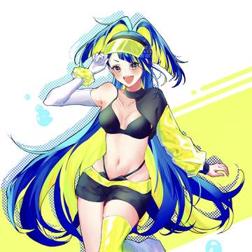 ビビッドな創作ちゃん💙💛