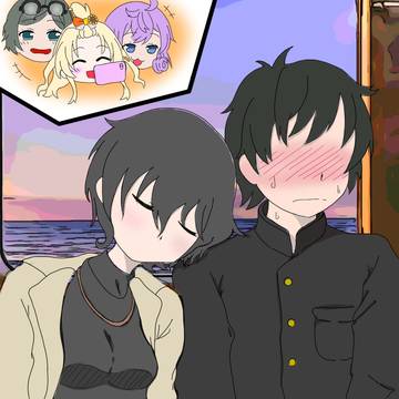 それっぽさのないハチナイ6周年イラスト