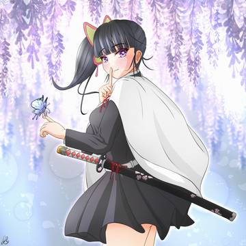栗花落カナヲ「し～っ☺」