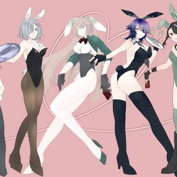 バニー集合