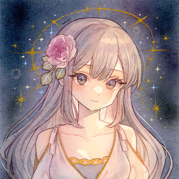 微笑む女神