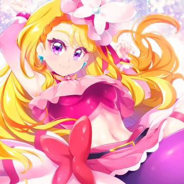 キュアバタフライ爆誕絵