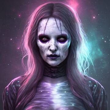 ai generated ghost woman