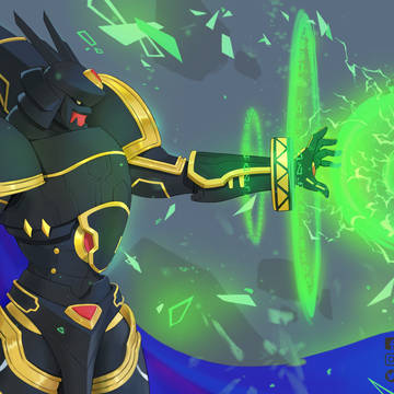 Alphamon Ouryuken Awaken