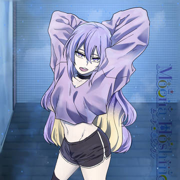 Moona Hoshinova Fanart
