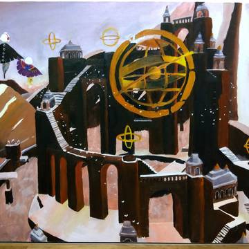 天球儀エリア