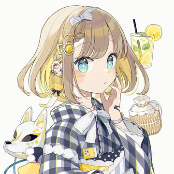 浴衣レモンコーデ