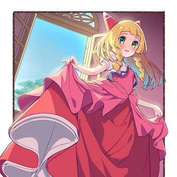 リーリエ（ミュウと波導の勇者ハルカ衣装）