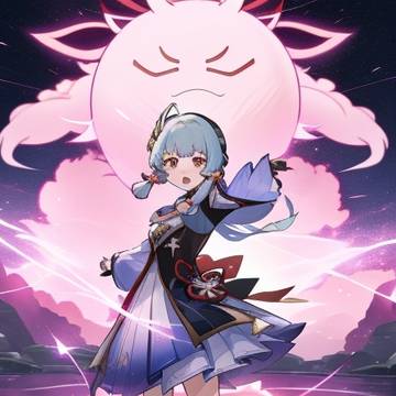 Kamisato Ayaka Ai Generated