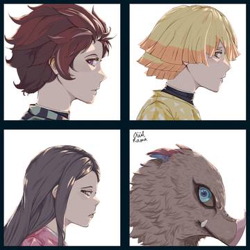 Redraw Demon Slayer x Gorillaz